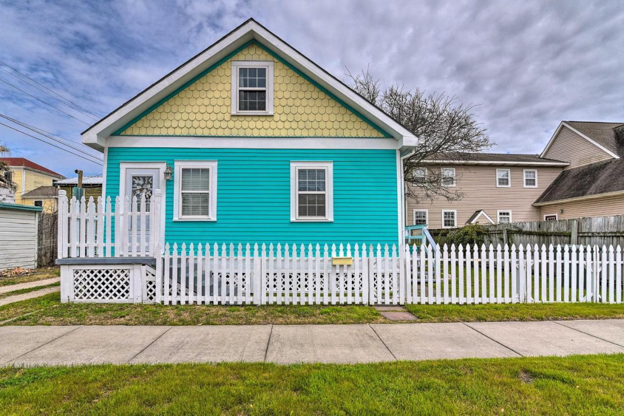 Galveston 'Blue Bungalow' - Walk To Beach! 外观 照片