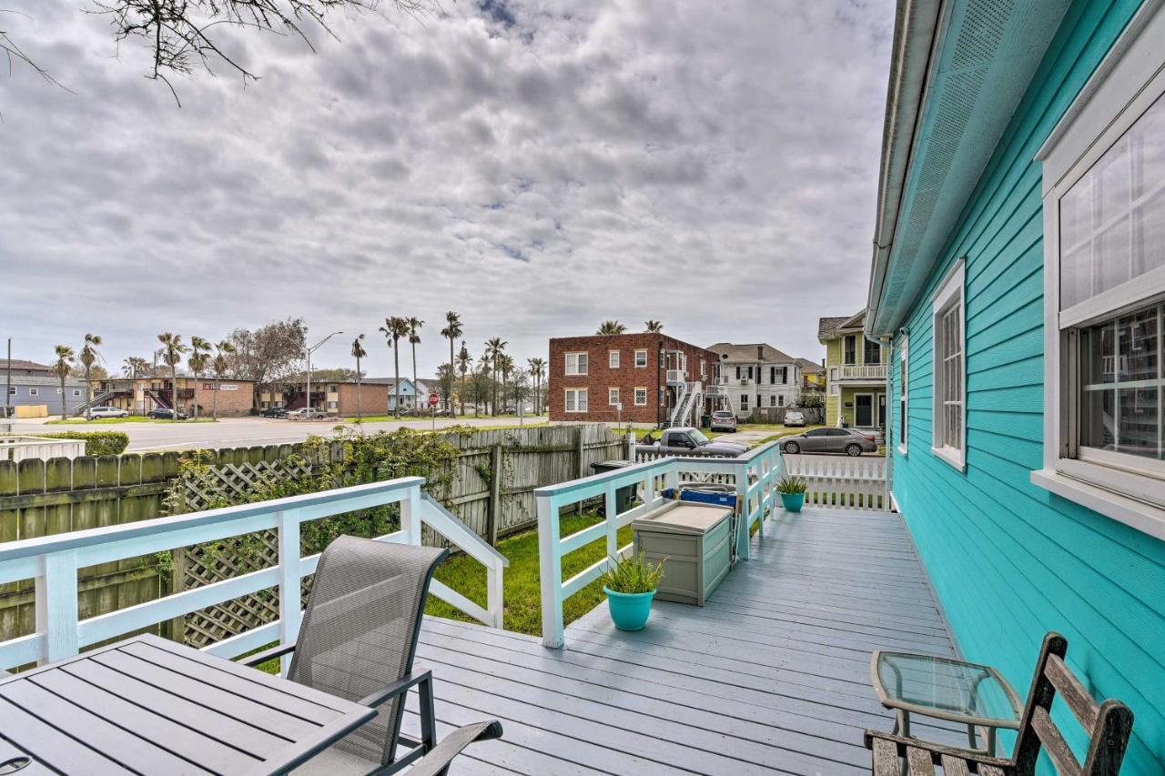 Galveston 'Blue Bungalow' - Walk To Beach! 外观 照片
